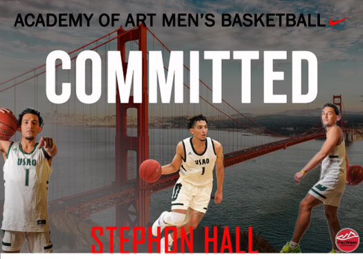 stephon_hall_'s tweet photo. Thank you to everyome who had a hand in my recruiting process, and to every coach who reached out to me. After consulting with my support system, I’m announcing my commitment to Academy of Art University! All glory to God, without him I am nothing! San Francisco here I come 😎✌🏽 https://t.co/SCf6FjzAwV