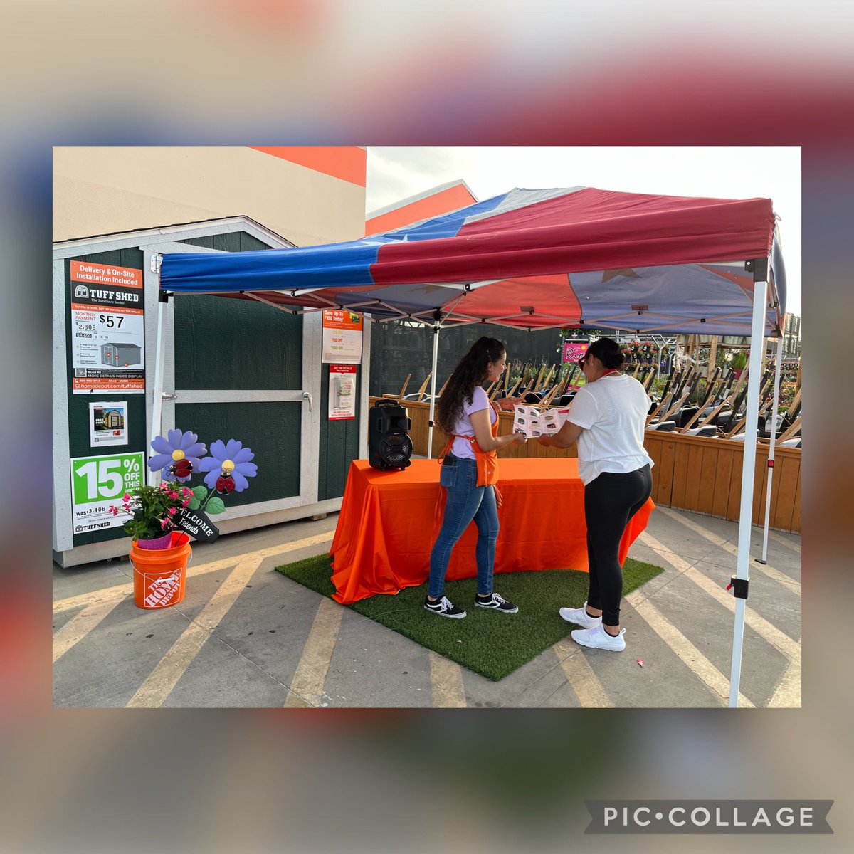 A big thank you to Mariela and Shall for educating our customers on why they should buy a Tuff Shed! <a href="/Arther_THD/">Arther Aviles</a> <a href="/manny_1321/">manny martinez</a> @Dave53657530 @THD_AlyG <a href="/rudygarciarudy/">Rudy Garcia Jr</a> <a href="/RaulLTHD516/">Raul Limon</a>