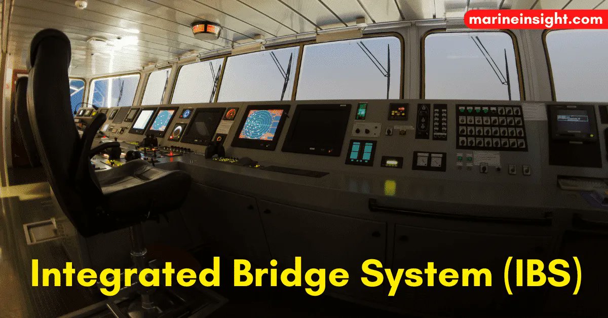 MarineInsight's tweet photo. An integrated bridge system (IBS) is a kind of navigation management system which links other systems to provide all the details pertaining to a ship’s navigation in one place. 

...Check Out this article 👉https://t.co/Qq02bnYyHP

#IntegratedBridgeSystem #Shipping #Maritime https://t.co/G8Ztk8lEsQ