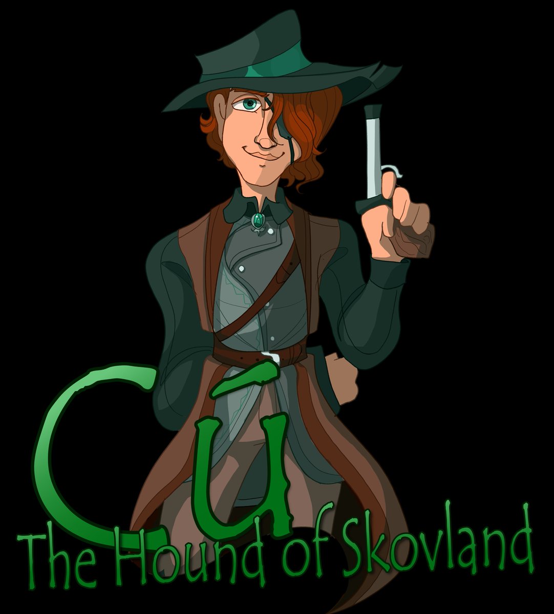 "With a quick wit and even quicker shot, Cú is a hound on the hunt for revenge and if she has to get by through spilling some imperial blood well... that's just a bonus."

Join <a href="/Gaskinator3000/">Gas</a> as Cú for Shenanigangs of Duskvol! Sundays 10AM ET/4PM CEST starting May 15th! #ttrpg