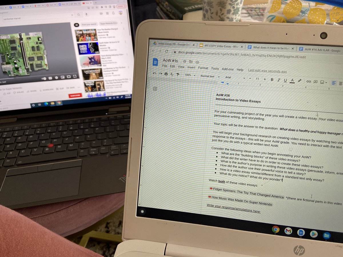 peterson2teachU's tweet photo. New project alert 🚨. #BengalsWrite #VideoEssay background building begins. #ELA https://t.co/UirBAwKufZ