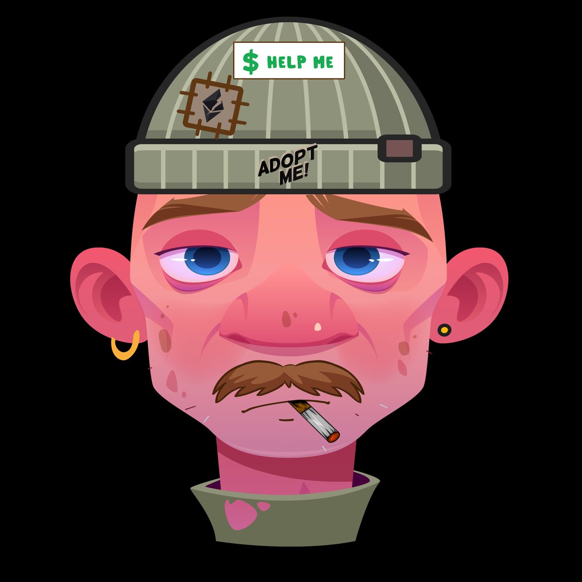 The crypto homeless #NFTs  is on 
<a href="/opensea/">OpenSea</a>

opensea.io/collection/the…

#nftcollection #NFT #NFTartist #NFTCommunity #NFTProject #opensea #nftart #NFT