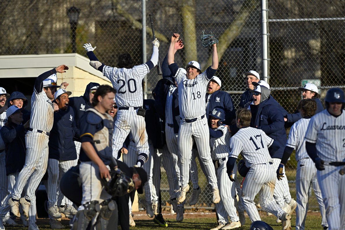 Lawrence Athletics (@luvikings) on Twitter photo Vikings win! Vikings win! <a href="/LUvikesbaseball/">Lawrence Baseball</a> sweeps UChicago 8-2 and 8-3 to win first <a href="/MWCSports/">Midwest Conference</a> championship since 1980! LU will host MWC Tournament next weekend in Appleton! Congrats to the Vikings!!! Vikings win! Vikings win! <a href="/LUvikesbaseball/">Lawrence Baseball</a> sweeps UChicago 8-2 and 8-3 to win first <a href="/MWCSports/">Midwest Conference</a> championship since 1980! LU will host MWC Tournament next weekend in Appleton! Congrats to the Vikings!!!