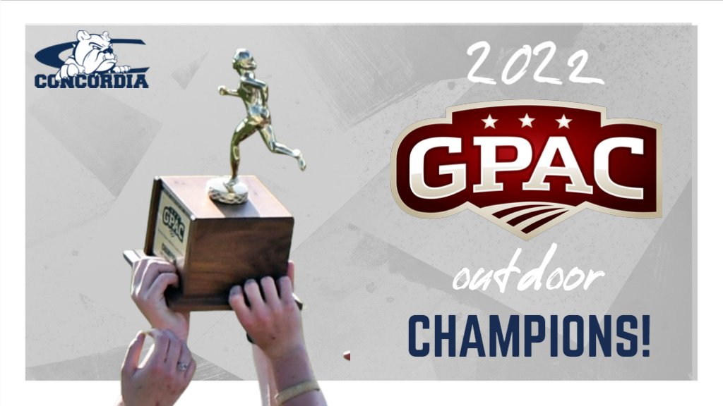 cunebulldogs's tweet image. 🏆🏆🏆🏆🏆🏆🏆

The streak lives! @cunetfxc women are 2022 GPAC outdoor track &amp;amp; field CHAMPIONS!

7️⃣-PEAT!