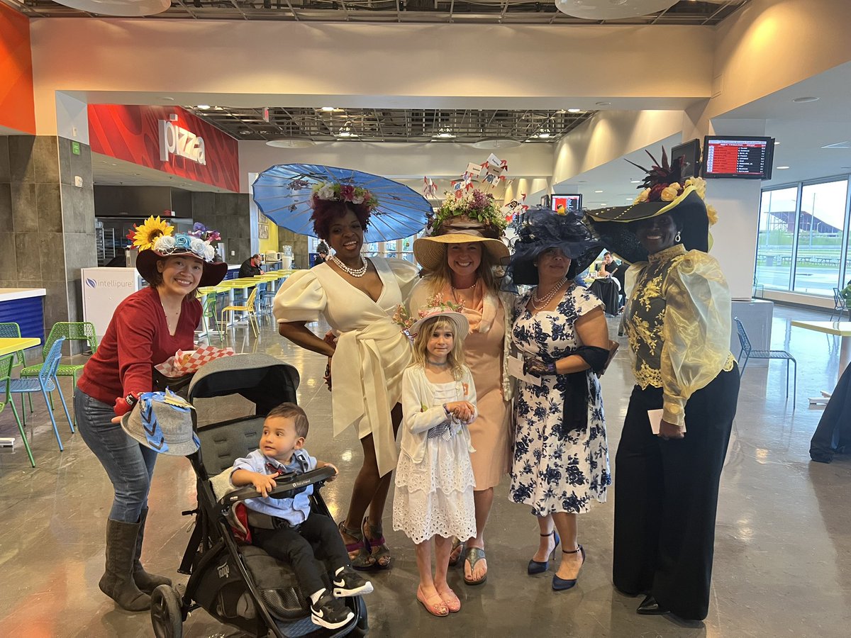 TheMeadowlands's tweet photo. Thank you to everyone who came out & participated in our annual Derby Day Hat Contest! Congratulations to all of our winners! #derbyday #playbigm #hatcontest https://t.co/1z9UwXdV6I