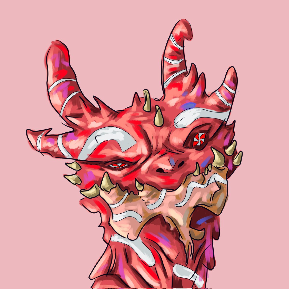 TonyKenri's tweet photo. Day 07- #candybeast
#100daysofsketchingofficial #100daysofsketching #100days2022 #dailyart #digitalpainting #sketchbookapp https://t.co/6WQml2DO9X