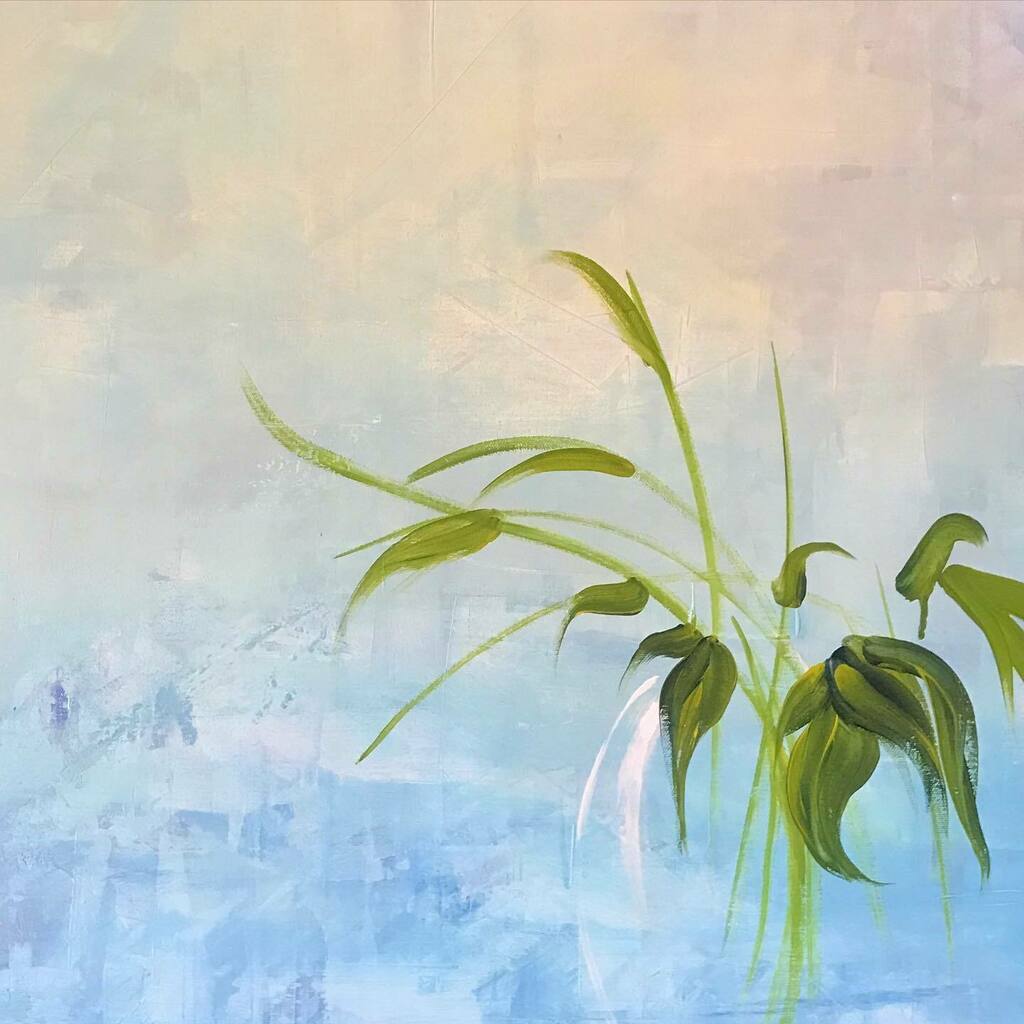 saxtonstudio's tweet photo. Beginnings. 
.
(Expect flowers to sprout 🌺.)
.
.
.
#ontheeasel #fineart #art #painting #contemporaryart #wip #workinprogress #leaves #flowers #saxton #patriciasaxton #saxtonstudio #creativity #imagination #inspiration #sedonaarizona #artistatwork https://t.co/Jyxsa1Gr8B