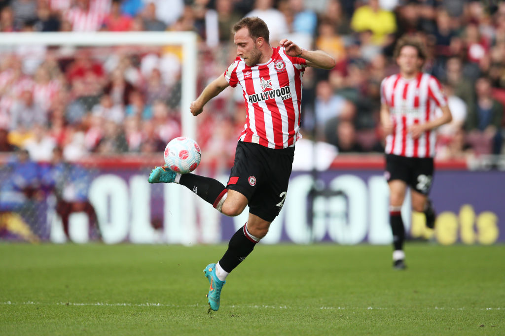 premierleague's tweet photo. Brentford before and after Christian Eriksen's first start:

9️⃣ matches = 4 points (W1 D1 L7)
9️⃣ matches = 19 points (W6 D1 L2)

#BRESOU https://t.co/SiXT9OJF84