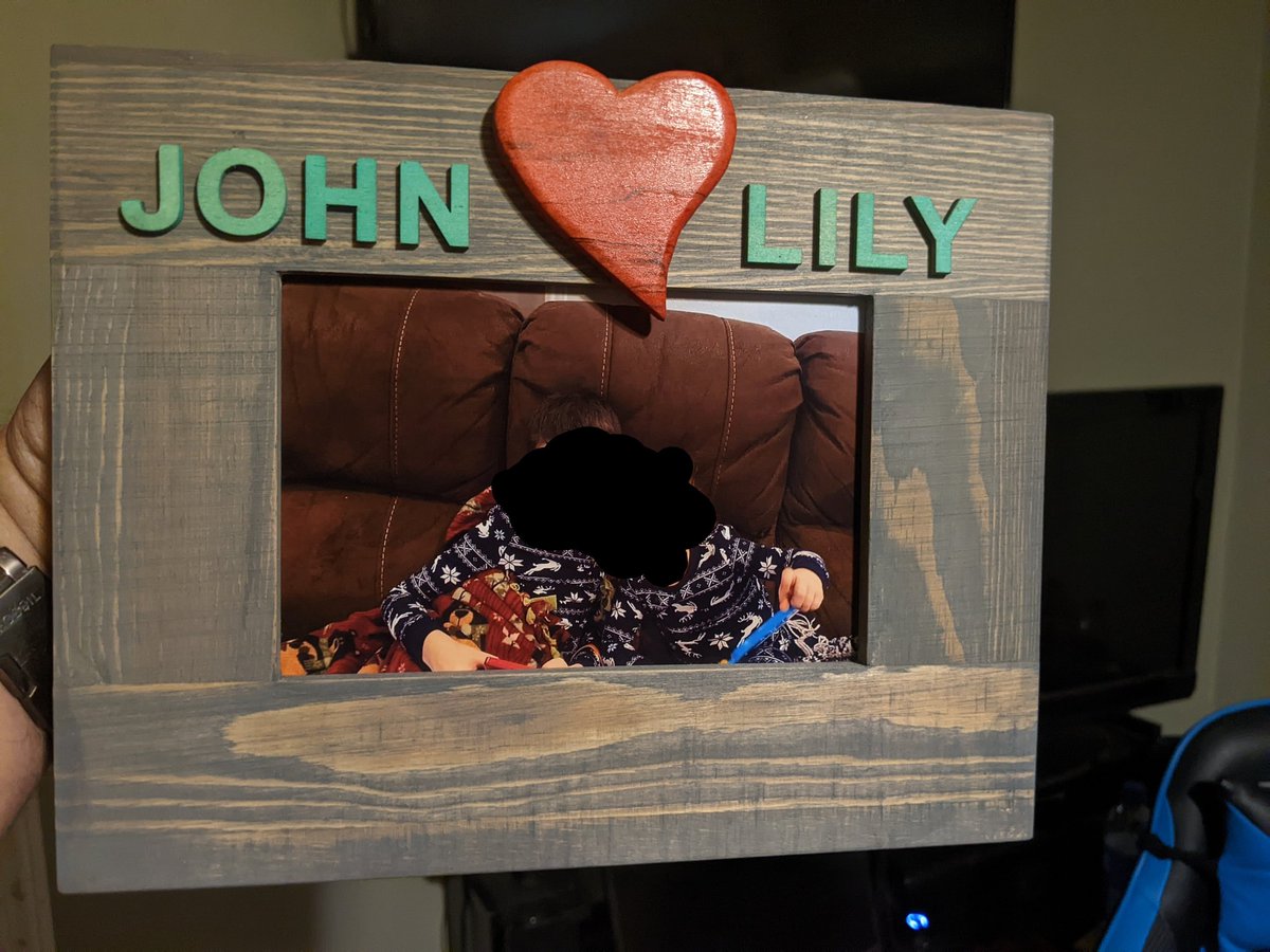 jkrancid's tweet photo. When your girl wants a Mother's day gift from the heart you break out your finest ambrosia spalted maple and get to work. https://t.co/nreyRtn3Js