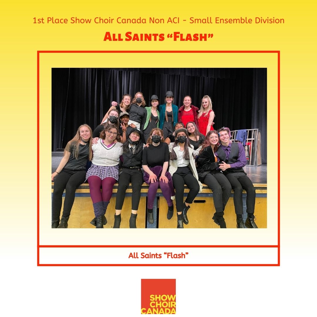#SCC2022 Non ACI - Small Ensemble Division results.  
-
#showchoircanada #showchoir #show #choir #canada #glee #gleek #sing #dance #compete