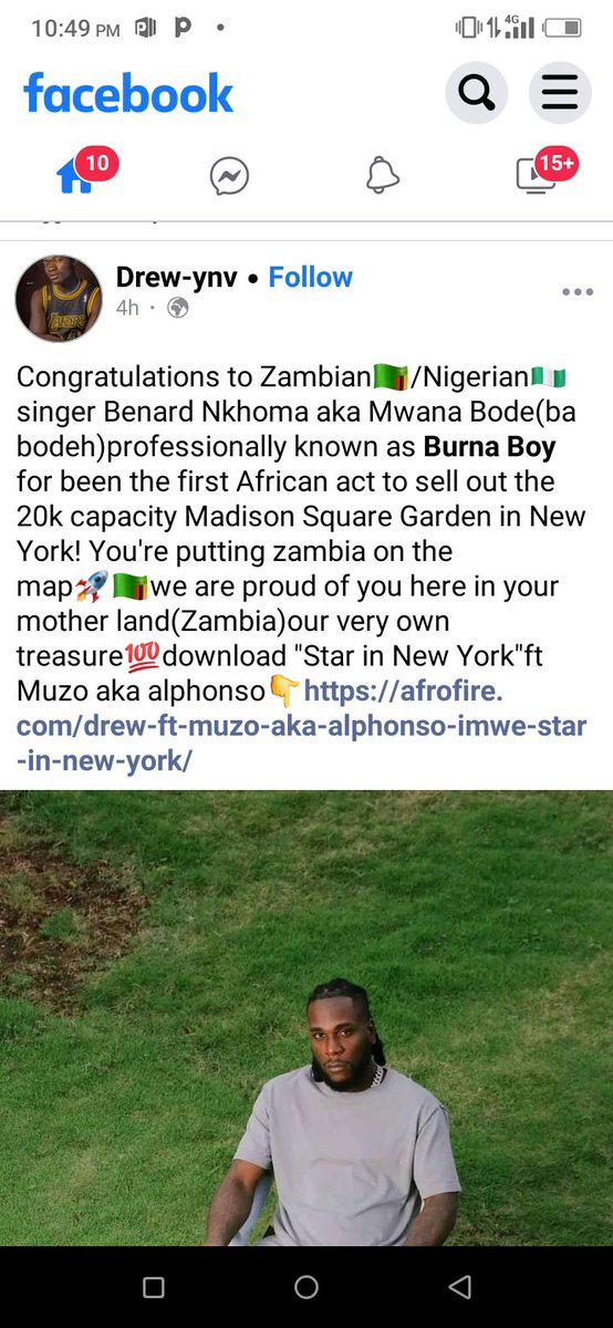 BLACKMUSICENTE1's tweet photo. Is Burna Boy a Zambian? It's a matter of life and death. We need answers.🙏 https://t.co/NIdUShuguz