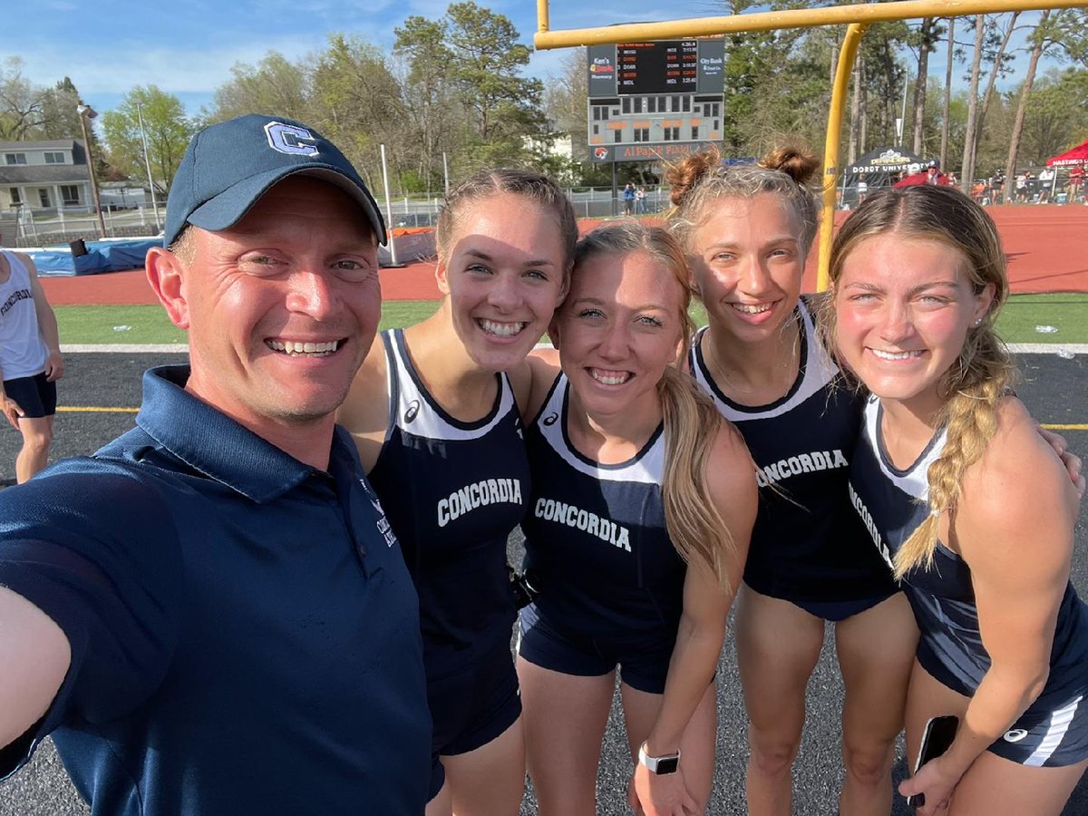 🚨 NEW SCHOOL RECORD! 🚨

<a href="/cunetfxc/">CUNE Track & Field/XC</a> women's 4x400m relay broke the school outdoor record by clocking in today at 3:48.93 (2nd place in the GPAC)! The group included Sarah Lewis, Jordan Koepke, Jenna Esch and Keri Bauer.