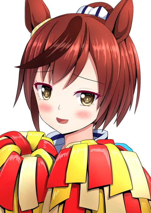 運良くチアネイチャ引けました#ウマ娘 #ナイスネイチャ #イラスト 