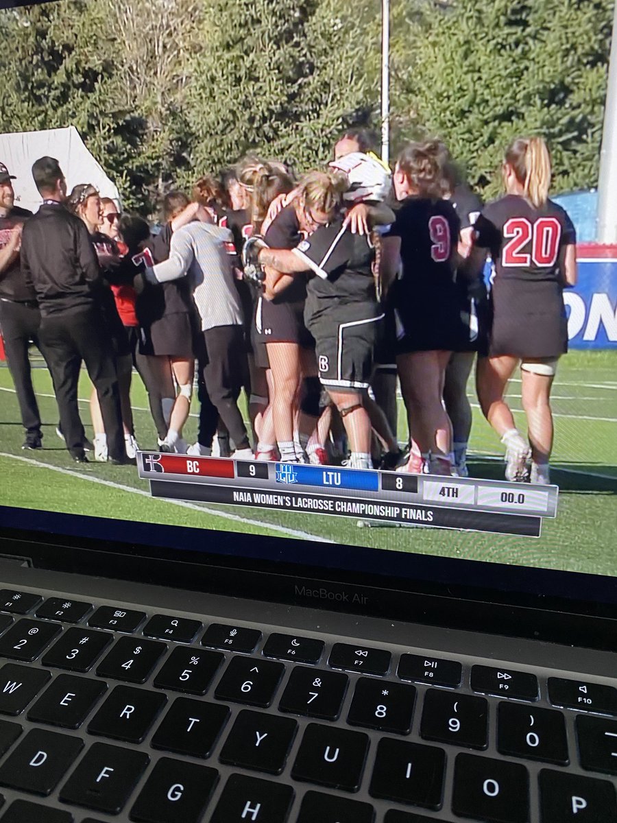 CONGRATS ⁦<a href="/RavenWLAX/">Benedictine College WLAX</a>⁩ ❤️🖤🔥 NATIONAL CHAMPS ⁦<a href="/NAIALacrosse/">NAIA Lax Report</a>⁩