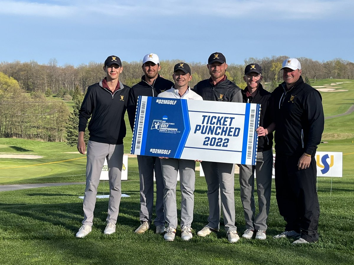 Gannon_Golf's tweet photo. Back to the National Championship! #SeeyouinDetroit https://t.co/RjBye18gHA