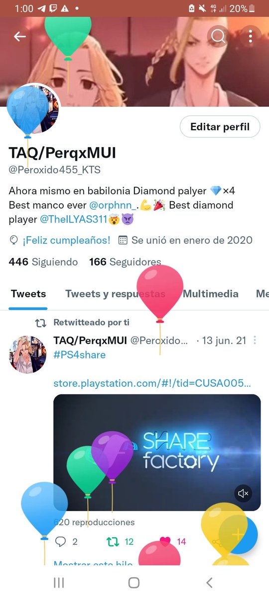 Peroxido455_KTS's tweet photo. Tengo globitos en mi perfil https://t.co/LNAK6FPCbX