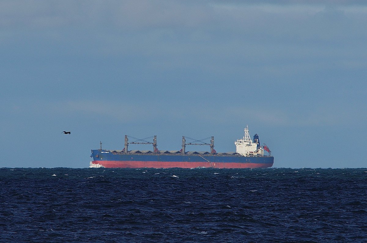 johnmorgan726's tweet photo. The UNITY FORCE, IMO:9726023 en route to Newport News, Virginia, flying the flag of the Bahamas 🇧🇸. #UnityForce #BulkCarrier #ShipsInPics https://t.co/rkiNKb1bvP