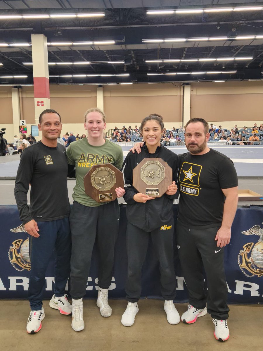 Pvt. Tristan Kelly and Spc. Adrianna Dorado-Marin are U20 National Champions! The two also qualified as Junior World Team Members during the U20 National Championships.