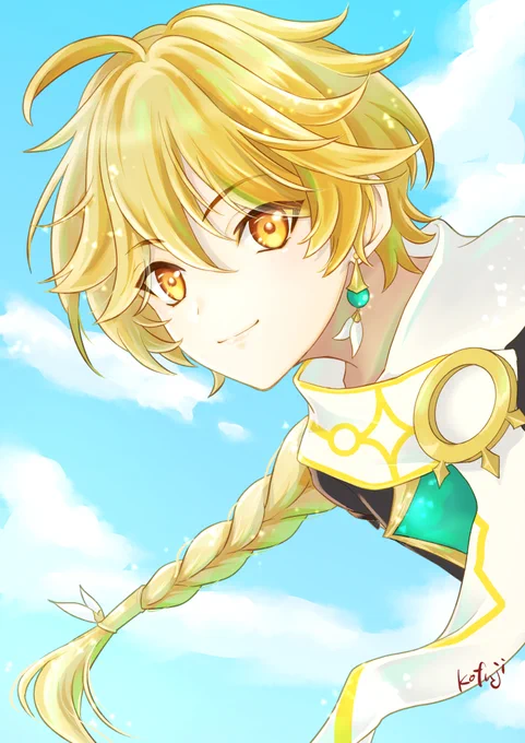 19日目:空
#100日チャレンジ
#原神 #GenshinImapct 