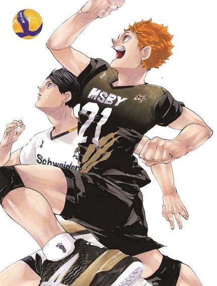 solivagiris's tweet photo. 🏐 Explicando as posições do vôlei com Haikyū; a thread. https://t.co/Jue5lLCwzl
