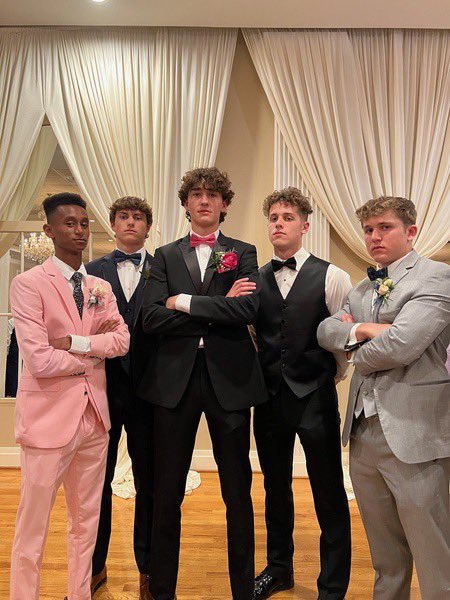 Coach_Arthurs90's tweet photo. @NnhsTrack Captains look 🔥 at Prom! Have an awesome time boys! https://t.co/tfCO7A6ol4