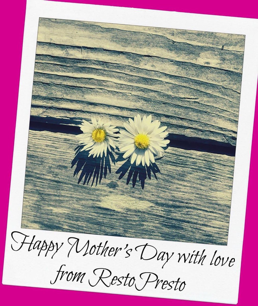 RestoPresto's tweet photo. Happy Mother’s Day from your friends at RestoPresto. #MothersDay #MothersDay2022 https://t.co/eFiZZOBjI7