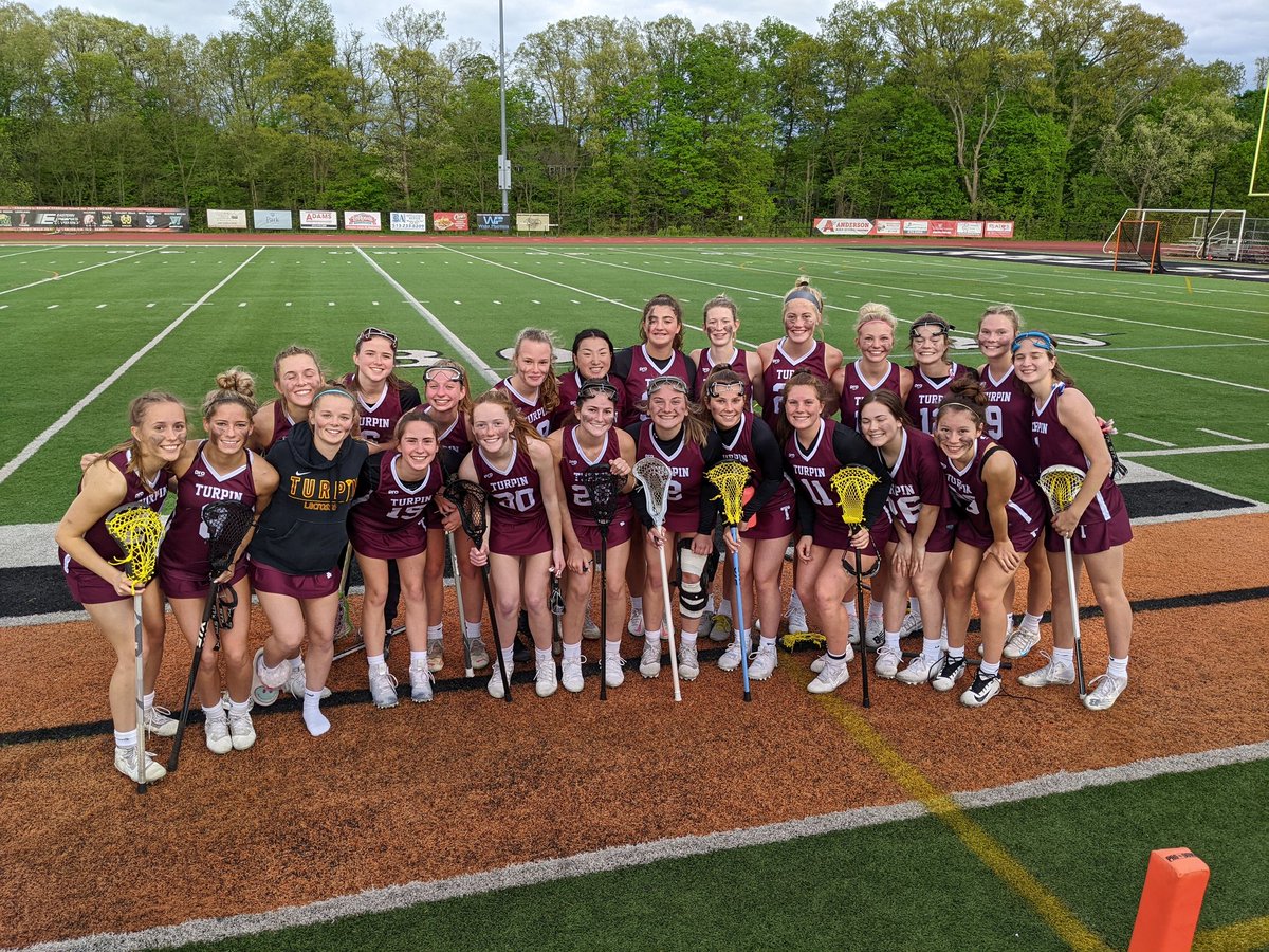 TurpinSpartans's tweet photo. Congrats to Girls Lacrosse for the 12-3 VICTORY at Anderson tonight! No sun, but NO RAIN and...Spartans WIN! #WeAreTurpin #RainingGoals https://t.co/ajbQX7Verr