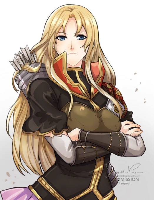 Commission done! For @Bronze_Felix_ Clarisse #FireEmblem Hope you like it! 🥰 