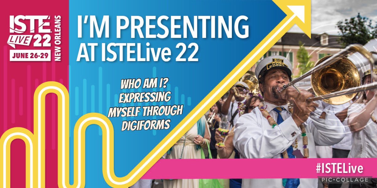 AudraKaplan's tweet photo. So excited to present &amp; attend @iste  this summer in … #NewOrleans with @whisperinedtech #DigiForms … can’t wait to share the fun I’m having with my Ss. #gdrsdchat @csteachersgb #DigitalLiteracy #ComputerScience #IndividualExpression https://t.co/J5MT9fTfb5 https://t.co/YuD1AjfH5t