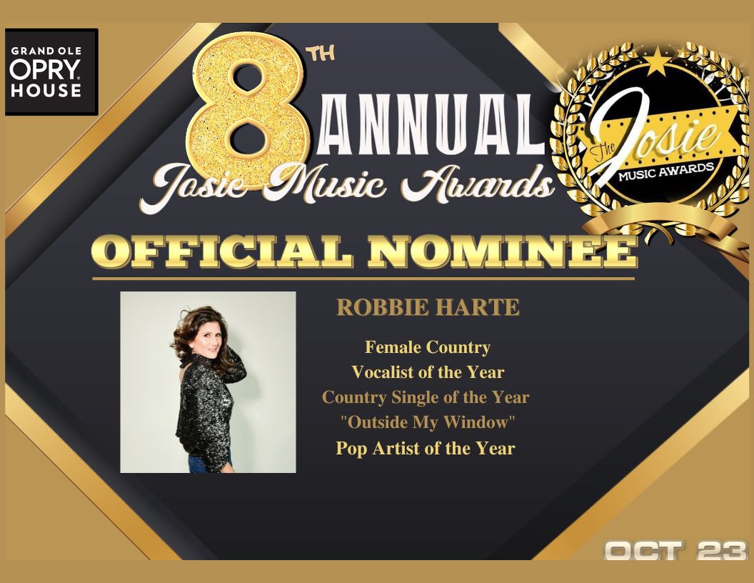 So honored and grateful to be among the nominees announced for the 2022 Josie Music awards earlier today! Congratulations to all the nominees!#IndieArtist #JosieMusicAwards