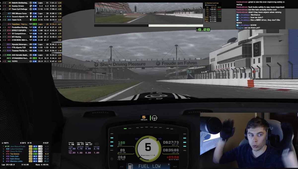 TimGreven_'s tweet photo. What better way to learn a car than spend 4 hours on the Nordschleife for Round 2 of NEC @iRacing 
Little toblerone on the bonnet was the only eventful thing today to celebrate a victory https://t.co/QWa2MWQrGf