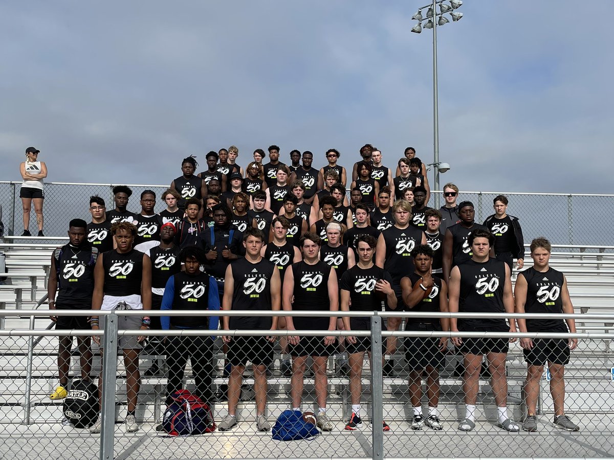 Select50Sports's tweet photo. Big time talent @ the Select 50 in TX today from TX, KS, OK, AR, MO, LA, IL, NJ, FL! All-Showcase Team &amp; MVP coming soon. Huge thanks @RivalsCole @Marchen44 @AKing_Evals @theraygun84 @BHoward_11 @247recruiting @Rivals @PrepRedzoneTX @PrepRedzoneAR @PrepRedzoneKS @PrepRedzoneLA https://t.co/za9cWmlY94
