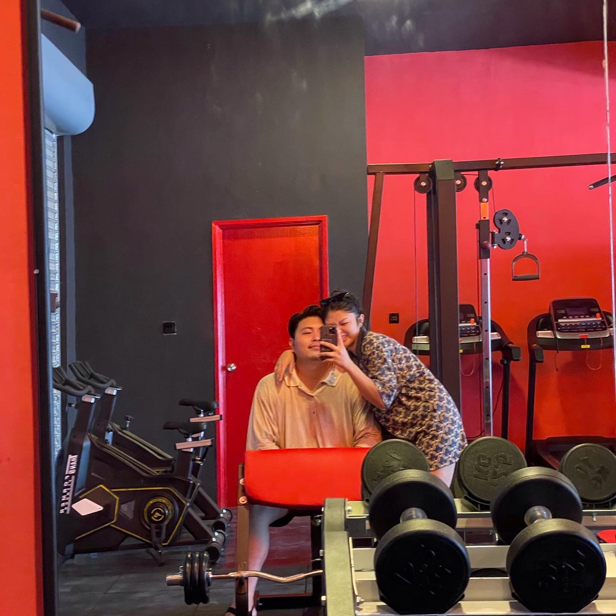 SaifulZwan's tweet photo. Starting a small gym business with my baby. More to come in the future. @chikulikk 🥰❤️ https://t.co/aMXQXUI4rj