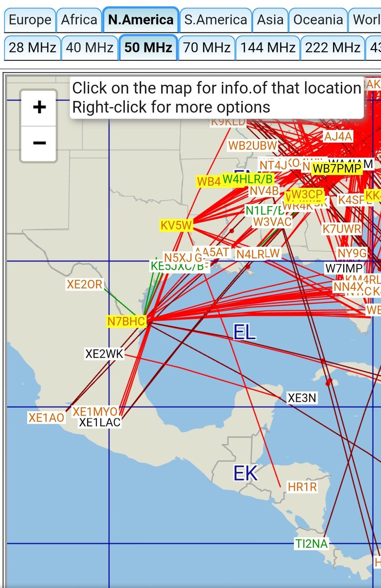 XE2WK's tweet photo. TU QSO @co7wt @hr1r @vp9nm @XE3N_Radio  #sixmeters #50mhz https://t.co/sQPkl5AEWm