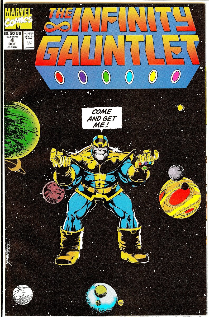 JasonJohnsonArt's tweet photo. Sad to hear the news of the passing of George Perez. He drew so many iconic works, but I will always be most fond of The Infinity Gauntlet. No one else could have made such an epic story w/ so many characters flow so well. A true master. RIP, legend. #comics #comicartist #ICON https://t.co/SSpPWIanUu