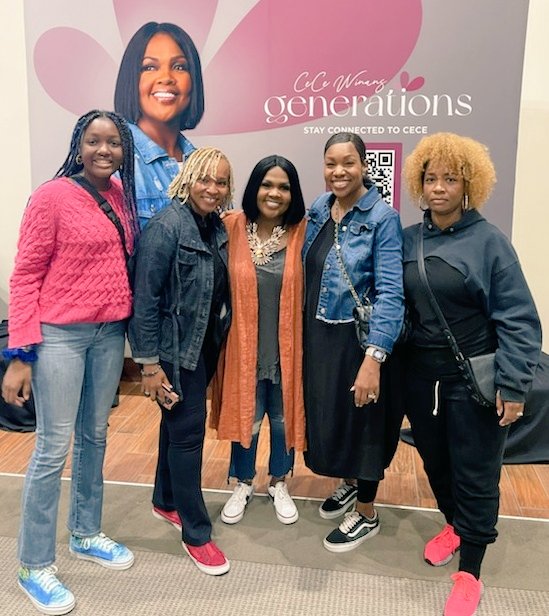 MalaniKai's tweet photo. My sisters, niece and I were extremely blessed at #GenerationsLive #nashville 

Great conference @cecewinans We look forward to the next one! Thanks for the hospitality! 
#HappyMothersDay2022 https://t.co/e6Ub3pfWOE