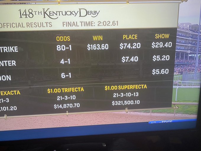 Win place and show kentucky derby 2022 bet coinbase send fee ethereum