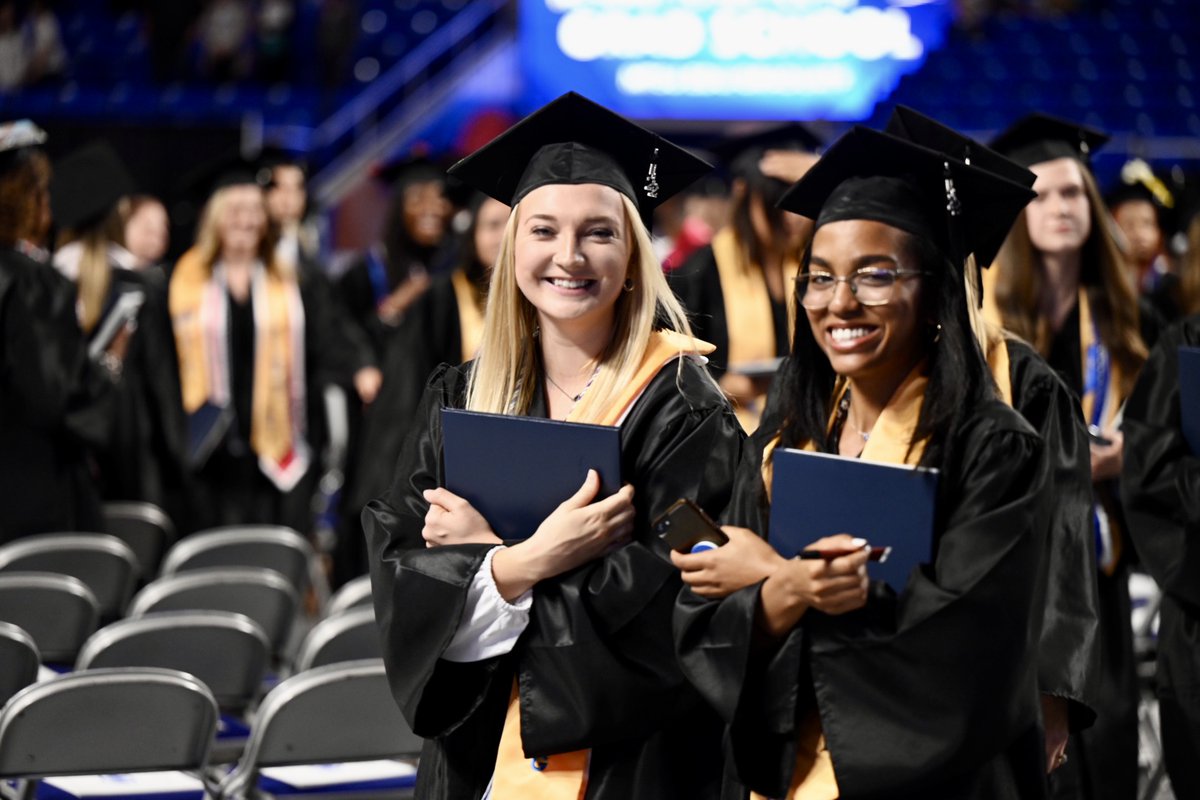 MTSU's tweet photo. Graduation Day is the best day. #trueBLUE #MTSU2022 #graduation https://t.co/8filqSaaHo