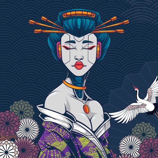 Getting closer to Free Maiko Mint for every #geisha holder in <a href="/NFTgeisha/">Geisha Tea House - Chapter Two</a> . For every geisha you own you get a Maiko companion. Floor price slowly rising <a href="/opensea/">OpenSea</a> get yours now and join us in the Tea House #NFTGiveaway #NFTs #NewNFTProfilePic NFT by dana_dom