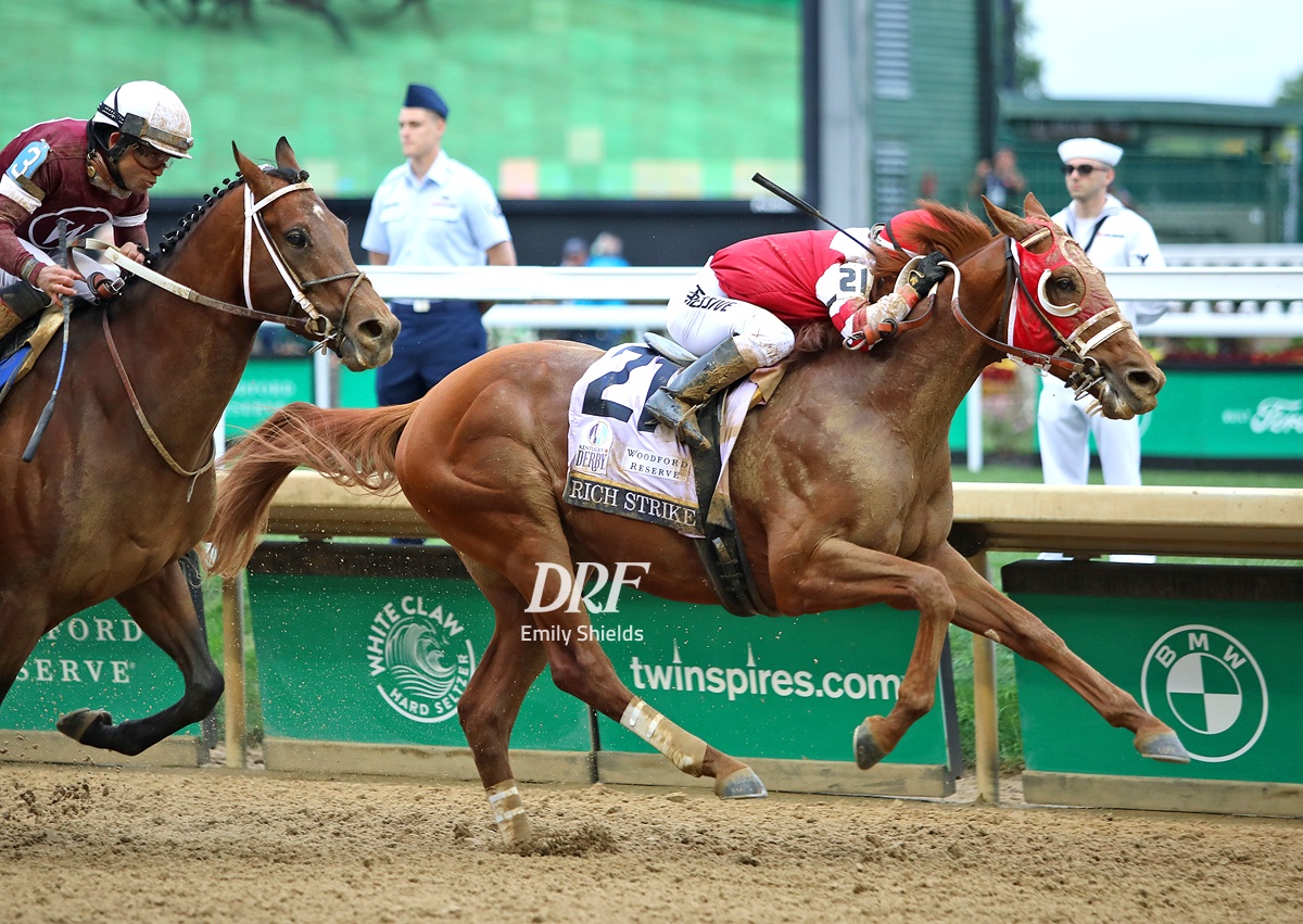 Daily Racing Form on Twitter "Rich Strike SHOCKS in the Kentucky Derby