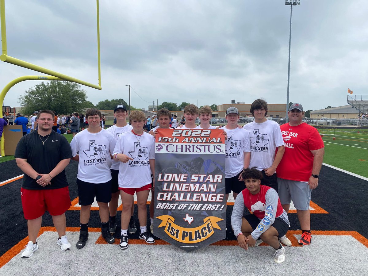 Doug Jones (@coachd_jones) on Twitter photo So proud of these young men! Came down to one point, but with some grit and determination, these guys found a way, and took home 1st Place today at the Grand Saline Lineman Challenge!! #Family #WTD <a href="/LoneOakFTBL/">Lone Oak Football</a> <a href="/LOISDAthletics/">Lone Oak Athletics</a> So proud of these young men! Came down to one point, but with some grit and determination, these guys found a way, and took home 1st Place today at the Grand Saline Lineman Challenge!! #Family #WTD <a href="/LoneOakFTBL/">Lone Oak Football</a> <a href="/LOISDAthletics/">Lone Oak Athletics</a>