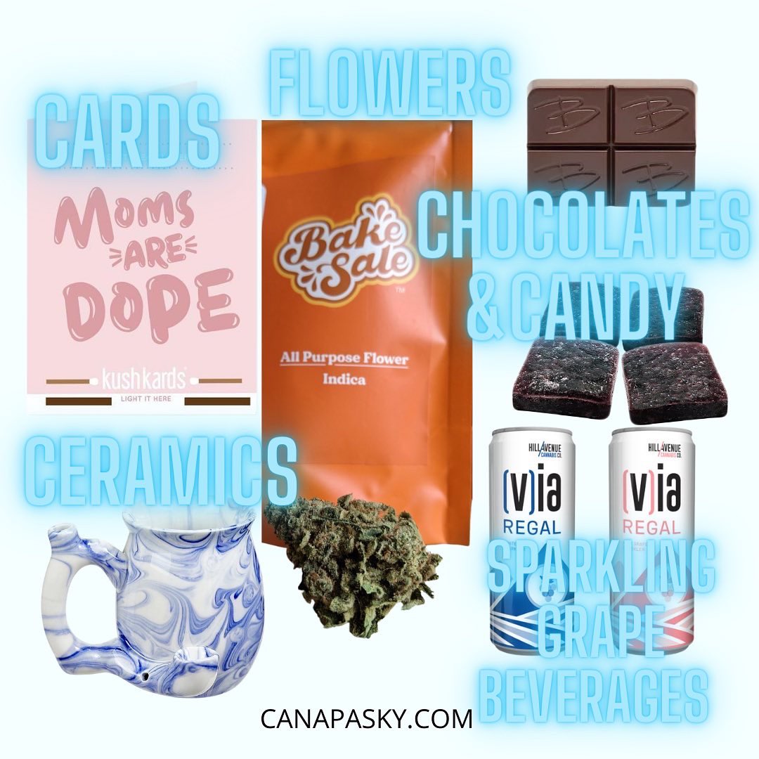 canapasky's tweet photo. Mother’s Day is tomorrow, we’re your one stop shop for all the cool 😎 moms.

#yvr #yvrshopping #vancouver #MothersDay #420Life https://t.co/P2Txls0VQk