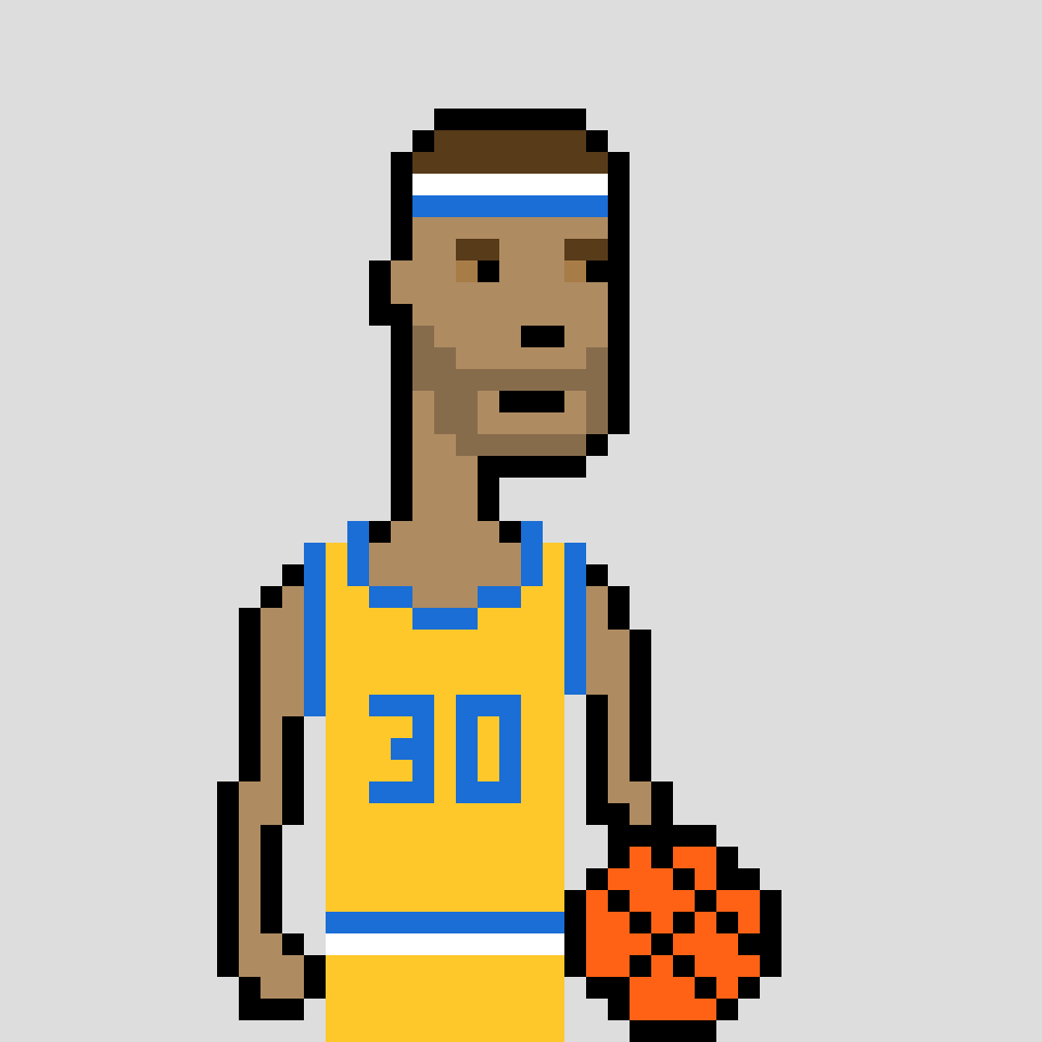 Today, May 7th marks the 1 year anniversary of launching the MVP Punks collection.

My goal was to create some fun likable fan art that combined my love of basketball &amp; punks, with an expanded format that allowed for more creativity. 1/n