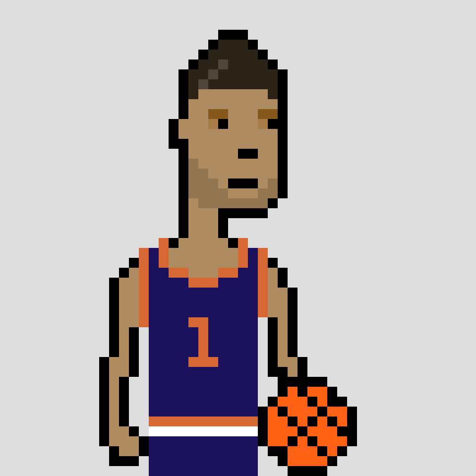 mvppunks's tweet photo. Today, May 7th marks the 1 year anniversary of launching the MVP Punks collection.

My goal was to create some fun likable fan art that combined my love of basketball &amp; punks, with an expanded format that allowed for more creativity. 1/n https://t.co/67BljBuNWv