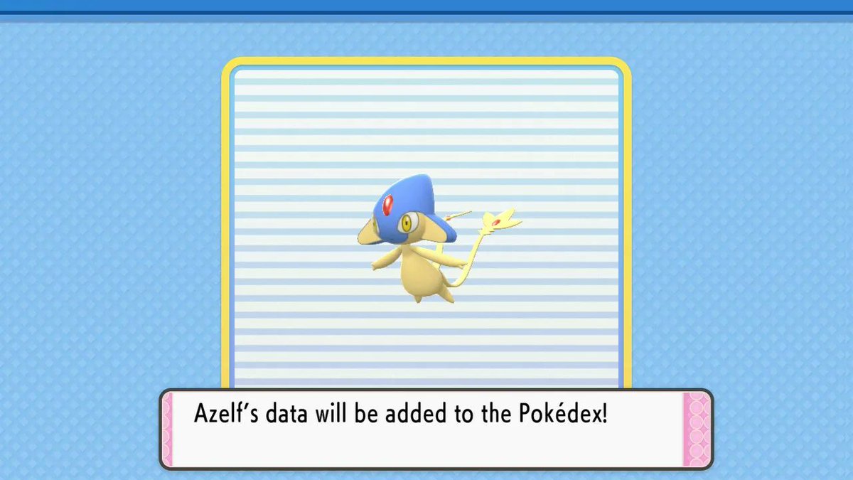 SammieAran's tweet photo. A very successful #stream and its shaping up to be a wonderful rainy day! 3,671 srs later and this cute #shinyazelf has joined the party!
Thank you to those of you who have been with me on this journey for a while! It took 12 days of #streaming and 45 hours!
@pokemon #bdsp https://t.co/Gpp7mavWnY