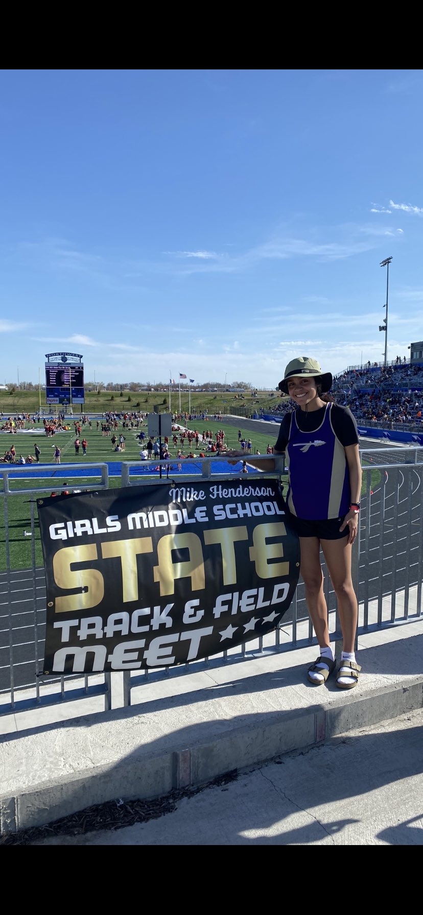 Elva LezaWatson on Twitter "State middle school track meet2nd in the