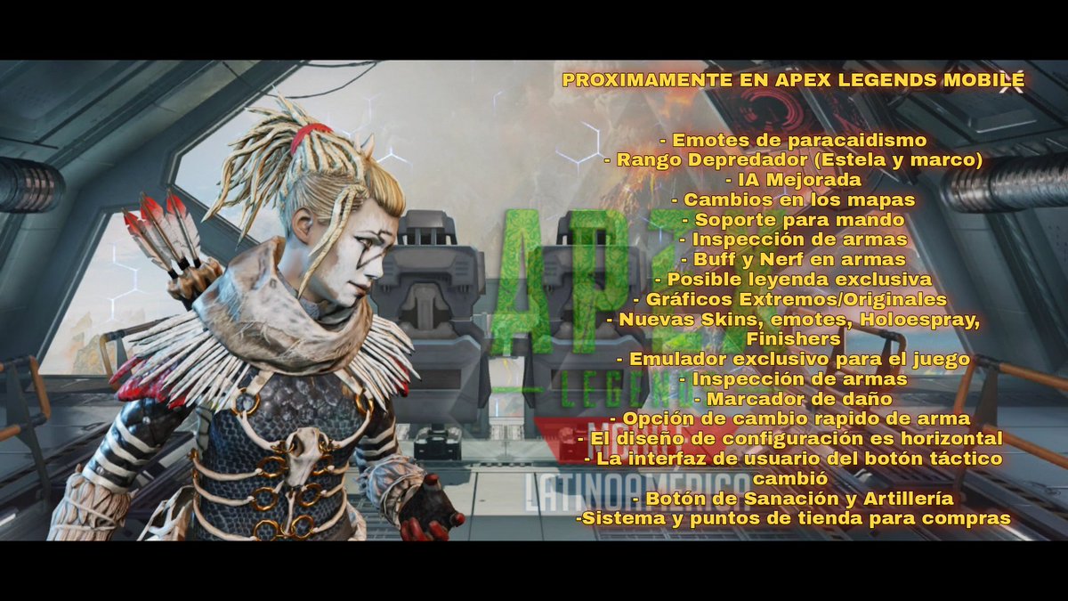 Vagabun_Malix's tweet photo. ℹ Proximamente tendremos el *Lanzamiento Mundial del juego.

《Bastantes mejoras serán incluidas》

*Finales de Mayo, principios de Junio.
#apexlegendsmobile #ApexMobile #ApexMobileLATAM #ApexLegends #APEX https://t.co/srlH8ug0yo