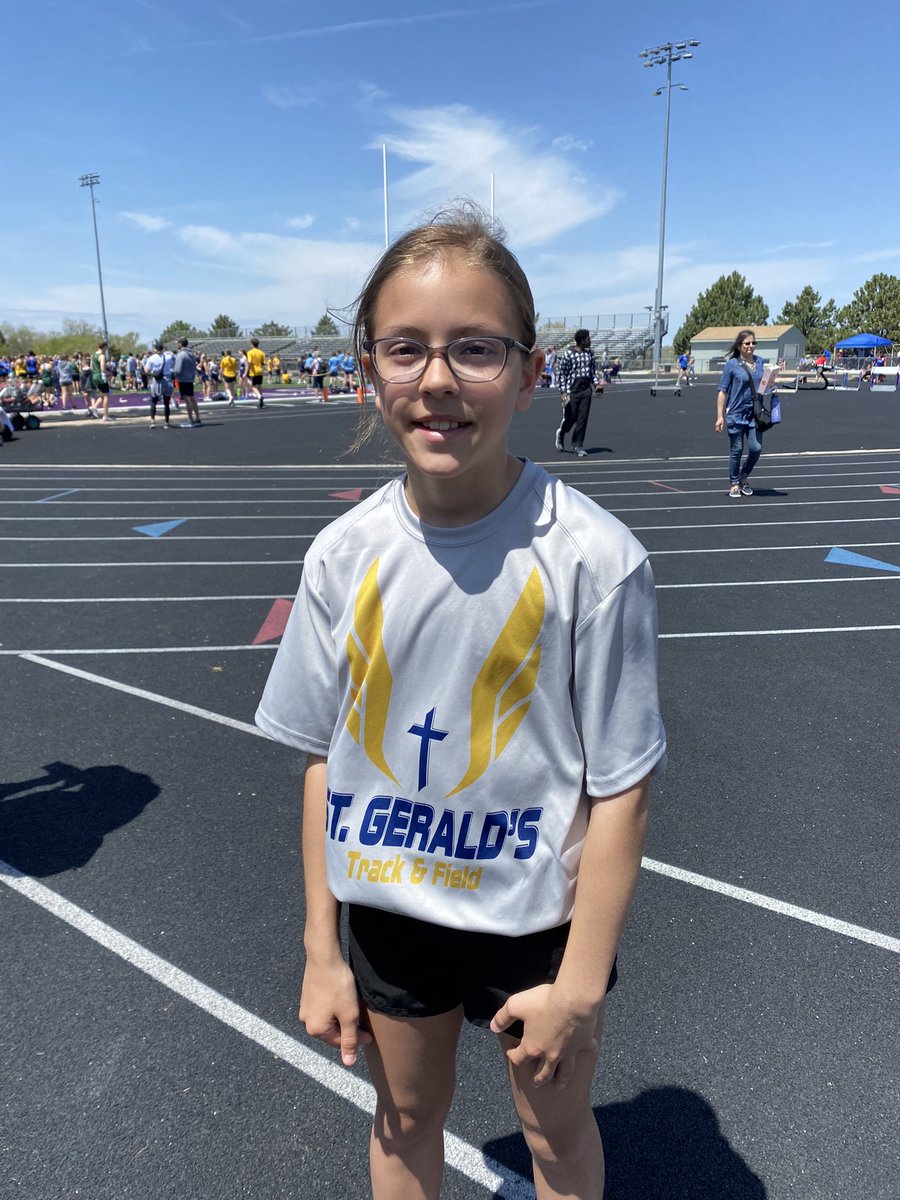 akgallagher1976's tweet photo. Proud of this kid! Ended the St. G PAL season with a PR day in both the 1600m and 800m. #finishstrong #stgpride๐๐๐ช๐ป @gallagher1975 https://t.co/biSKQmBYCJ