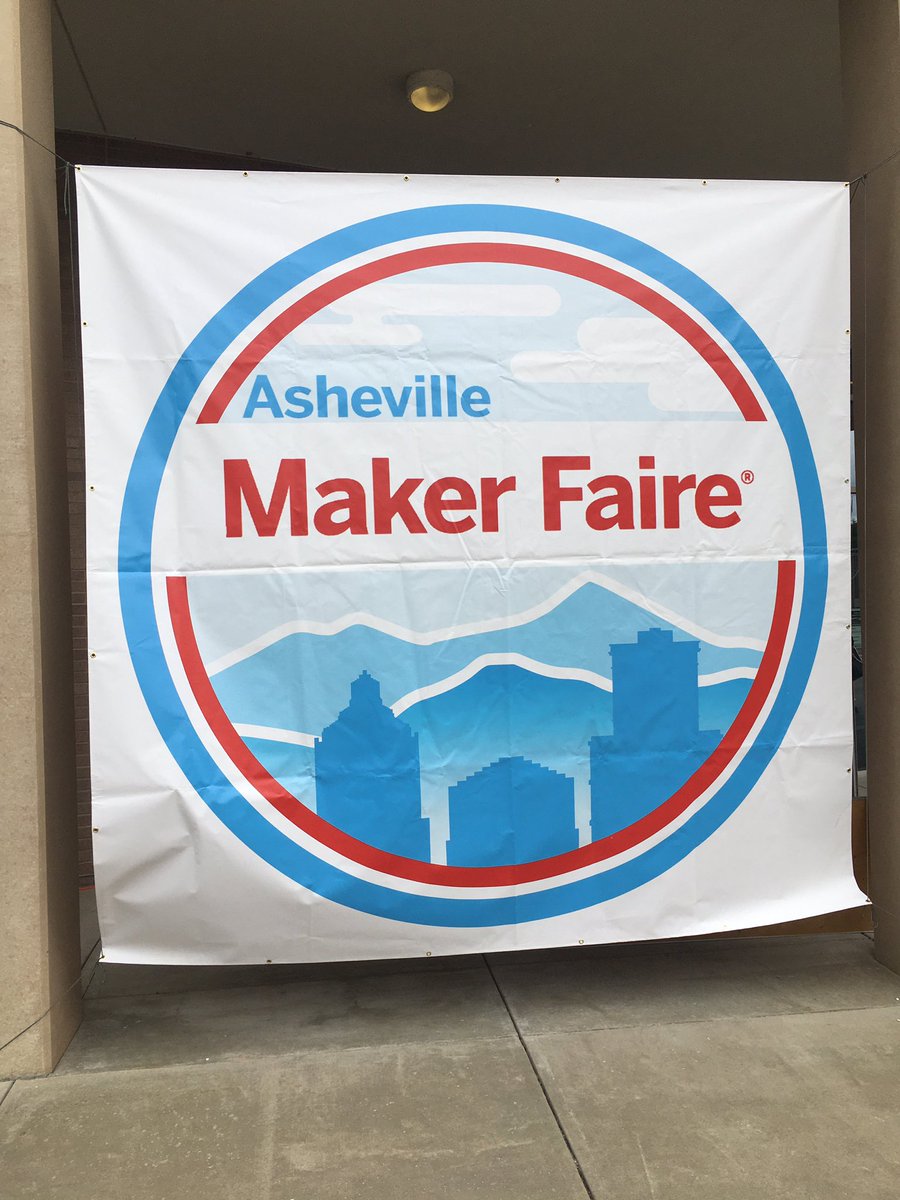 A great day of engineering, imagination, innovation, art, and collaboration at the Asheville Maker Faire today.  Also robots… lots of robots!  <a href="/AvlMakerFaire/">AvlMakerFaire</a>