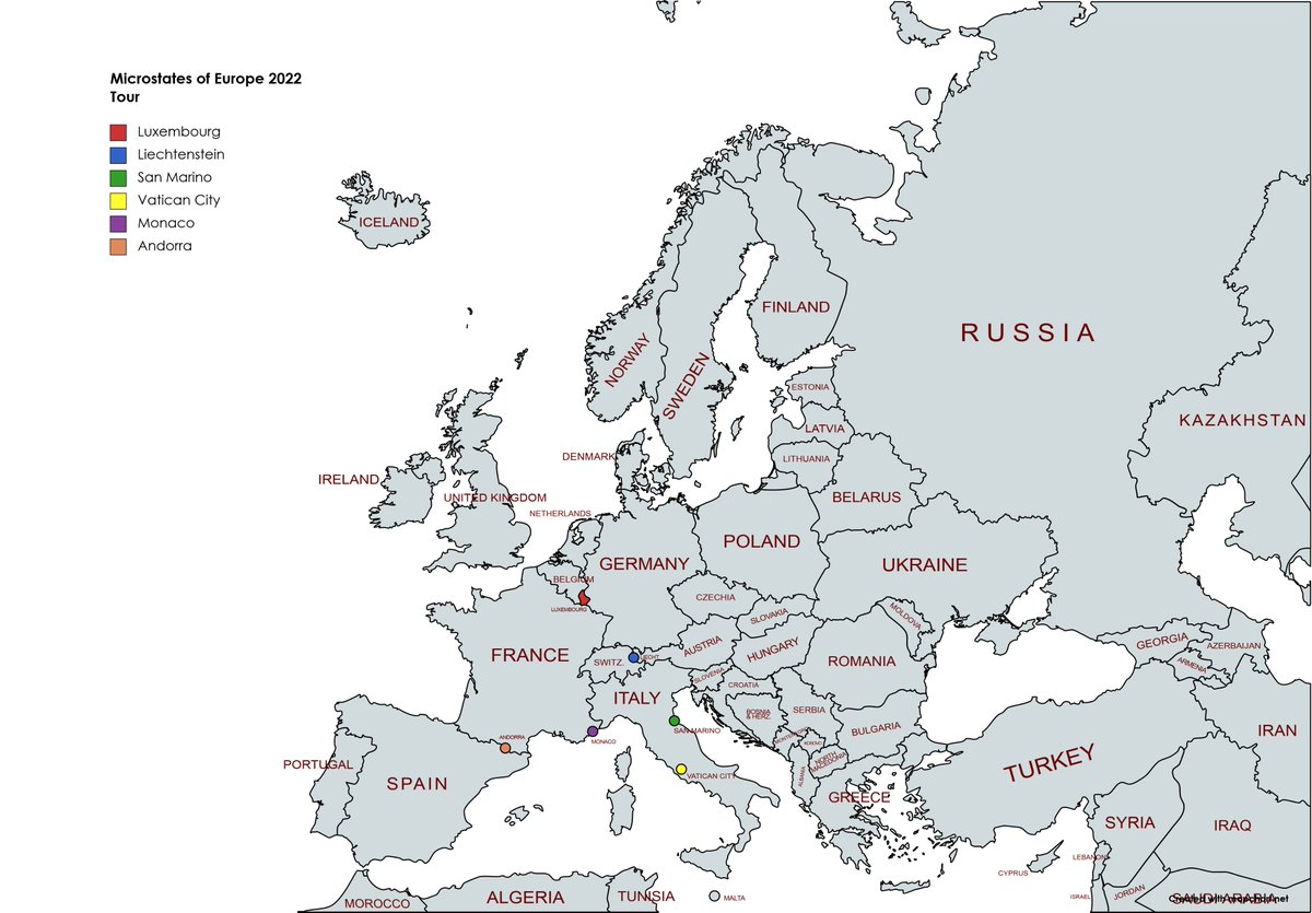 Who wants dinner in Europe with America's International Travel Expert®? Join our amazing tour of Western Europe's 6 smallest countries, and I'll treat you to a wonderful dinner: newtravels4us.com/tours/2022-mic… #travel #Monaco #Andorra #Luxembourg #Vatican